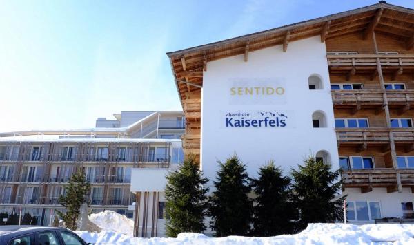 Sentido alpenhotel Kaiserfels im Winter