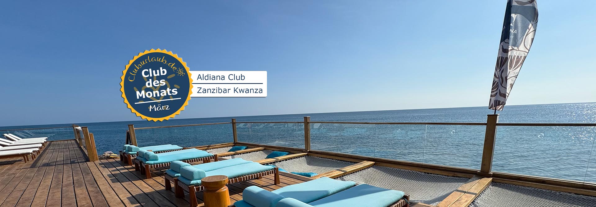 Club des Monats März - Aldiana Club Zanzibar Kwanza